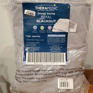 Total Blackout Curtain Panel New